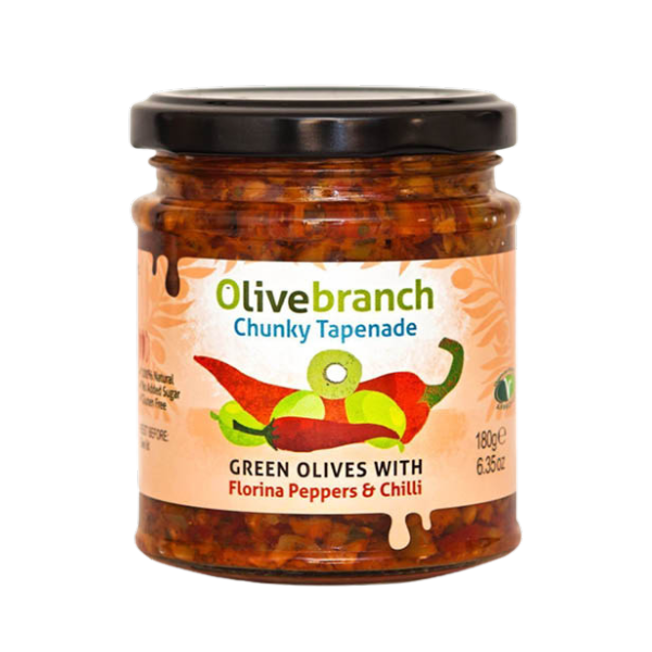 Oliventapenade m/paprika og chili 180g