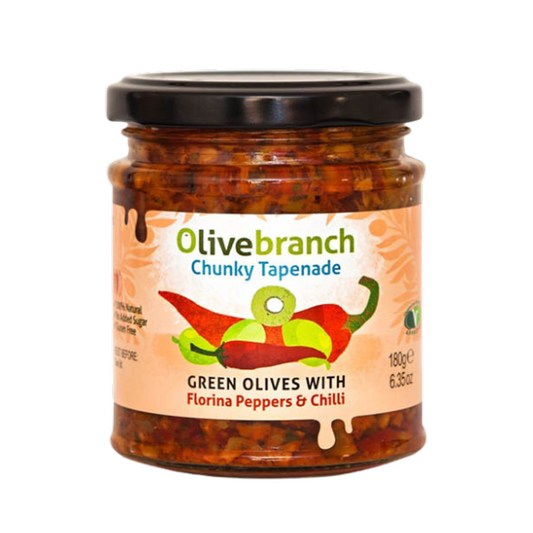 Oliventapenade m/paprika og chili 180g